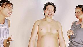 Uttaran20's wild cum threesome with creampie swapping action