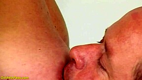 Man, ugly 78-year-old tries first brutal fisting!