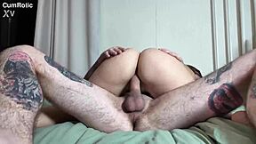 Flexi Super Nova Has Cum Dripping From Her Asshole After Rough Fucking