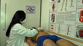 enfermeira fica excitada ao ver ere��o do paciente. tight pussy small 18+ waist brunette blowjob big ass handjob banging uncensored