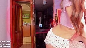 Sweety Rinushka's close-up show! 📸