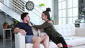 stepsis helps bro with very sexy fantasy ride