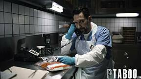 Petite teen Jane Doe gets POV creampie after blowjob in reality spotlight with Ricky Greenwood.