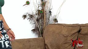 mature peruvian overcomes fear in slutty casting.