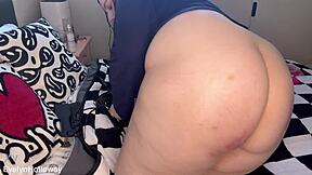 Trying Out My New Spanking Toys On My Big Ass!