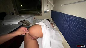 Girl wakes up to penetration on public train
