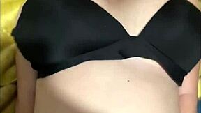 Pregnant Teen Teasing With Big Tits