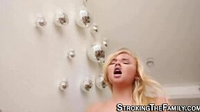 Curvy Step Teen Creamed by Old Father-in-Law in Taboo Hardcore