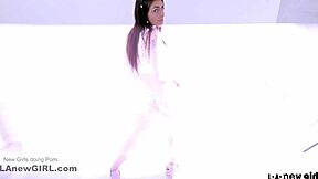 Super Sexy Brunette Fucked At Casting!