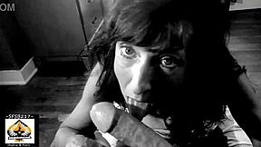 Hot Granny Taking A Big Juicy Load In Her Mouth