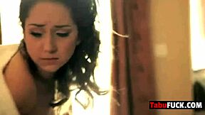 Stunning blonde babe gets fucked hard in the bedroom