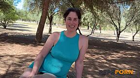 Mature Spanish MILF Emmita Fucks Young Dude.