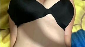 Pregnant Teen Teasing With Big Tits