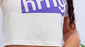 Sexy Amateur Latina Teen Masturbates Wet Pussy On Phone For Boyfriend