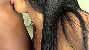 cute girl licks nipples all night 😘