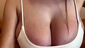 stepmother with big milky tits gives massage leading to orgasm