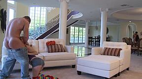 lexi belle rides with rainbow socks on