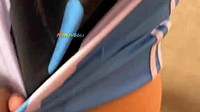 Neighbor Passionately Fucked Cheats On Husband On Terrace Homemade Infidelity Filled With Cum Part One