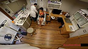 Does Yesenia Sparkles Pass the Entrance Physical? Humiliating Shower in Tampa.