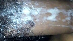 this hung young man bends her over. big ass creampie in college.