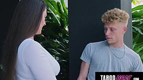 Tabooheat Stepmom Melanie Hicks Makes Dp Deal With Stepson's Bully In Curvy Milf Threesome!