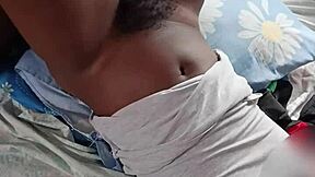 Is Morning Glory Fucking the Petite Chocolate Lady's Hairy Pussy Making Her Moan?