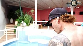 My boss Jessica Osorio almost fired me, then convinced me to jump in the pool