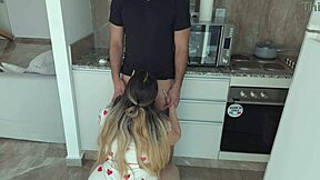 Watch My Big Ass Stepsister Tease In Kitchen Until Fuck