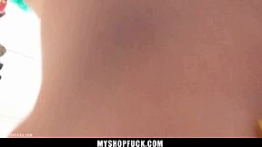 lp officer detains cecelia taylor for suspected shoplifting