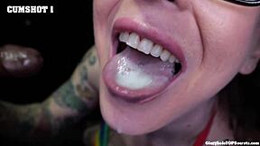 Feeling Thrill As Big Ass Gets Fucked Through Gloryhole