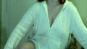 Beauty Fucks Machine with Big Natural Tits