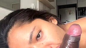 i invite friend home while parents away and finish in mouth