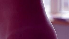 Petite skinny teen strips, shows pierced nipples and cute ass