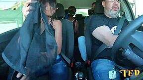 Naughty Wife Anny Lopes Gets Fucked on Street!