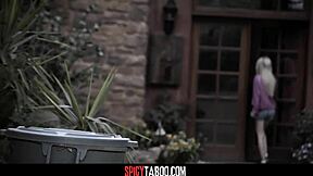 Why Stepfather Roughly Bangs Blonde Teen 18+?