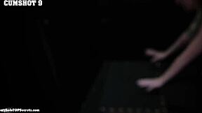 Feeling Thrill As Big Ass Gets Fucked Through Gloryhole