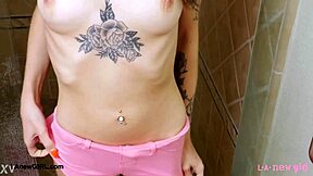 Does This Bath Hide Her Sexy Body?