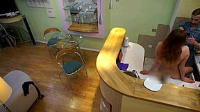 young redhead candy red gets fucked by her old step dad