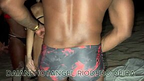 Brazilian Wife Fucking Family in Cuckold Creampie!