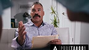 pure taboo asian stepsisters lulu chu and kimmy kimm fulfill their stepdad's doppelganger fantasy