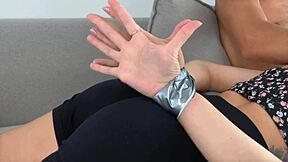 Moms Friend Sucks Bound Dick