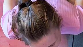 blowjob through the wall? our gloryhole debut