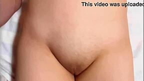 Amateur pink pussy explored 149 days post-virginity!