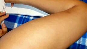 Brother finds sister writing to lover, fucks her