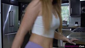 Big Boob Babysitter Callie Black Adult Playdate!