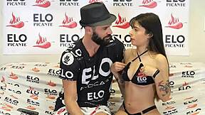 Cute petite mells blanco accepts the bon bon bum challenge!