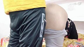 Desi maid chats with house owner