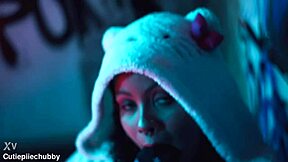 bbw ebony licks and sucks petite tattooed girlfriend's feet intensely