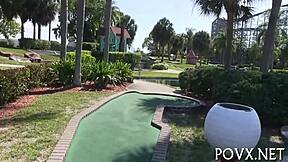 Short teen 18+ gets orgasm in missionary fucking