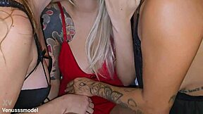 i had 3 orgasms with new hot blonde first time